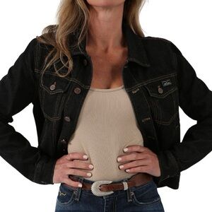 Kimes Ranch Langley Trucker Jacket Black
